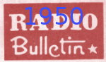 Radiobulletin 1950